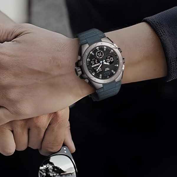 Carlington Resin Endurance Analog-Digital Sports Watch for Men and Boys - Image 3