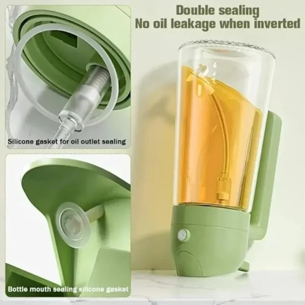 2 In 1 Glass Oil Spray Bottle - Image 3
