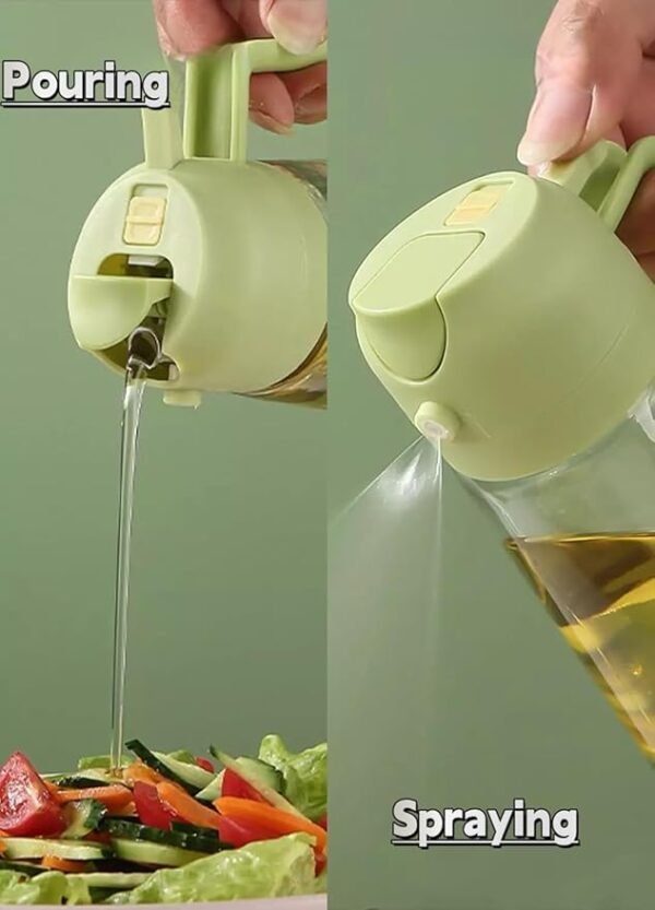 2 In 1 Glass Oil Spray Bottle - Image 4
