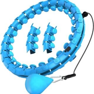 Smart Weighted Hula Hoop – 24 Detachable Knots